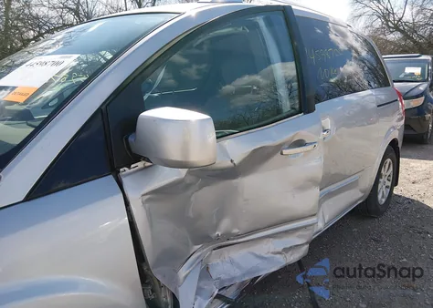 2009 Nissan Quest 3.5 Sl z USA, uszkodzony, nr VIN 5N1BV28U49N104192